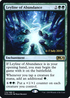 Leyline of Abundance (179s) [Core Set 2020 Promos]