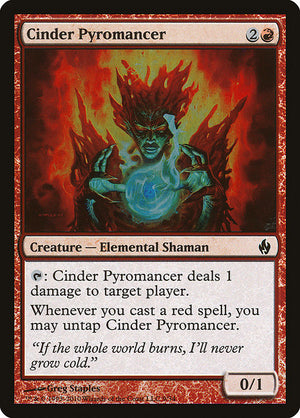 Cinder Pyromancer (9) [Premium Deck Series: Fire and Lightning]