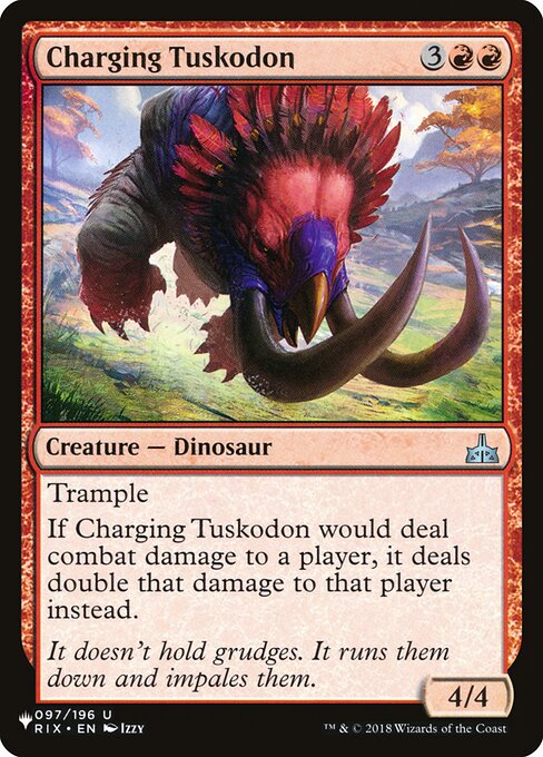 Charging Tuskodon (RIX-97) [The List]