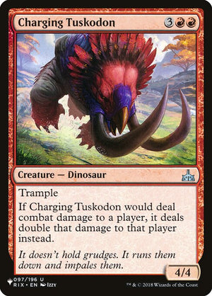 Charging Tuskodon (RIX-97) [The List]