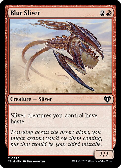 Blur Sliver (873) [Commander Masters]