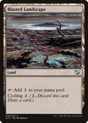 Blasted Landscape (278) [Commander 2015]