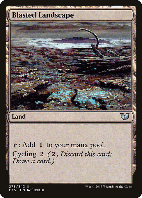 Blasted Landscape (278) [Commander 2015]