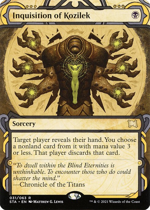 Inquisition of Kozilek (31) [Strixhaven Mystical Archive] [Showcase, Borderless]