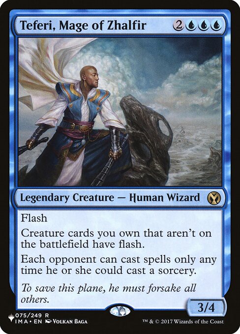 Teferi, Mage of Zhalfir (IMA-75) [The List]