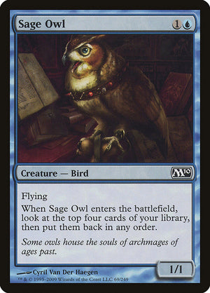 Sage Owl (69) [Magic 2010]