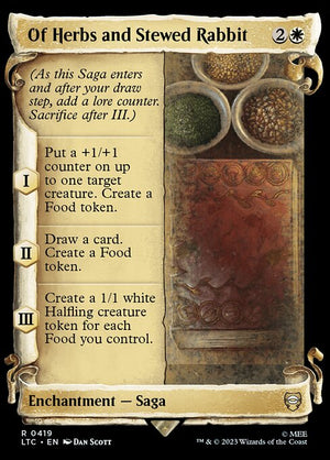 Of Herbs and Stewed Rabbit (419) [Tales of Middle-earth Commander] [Showcase]