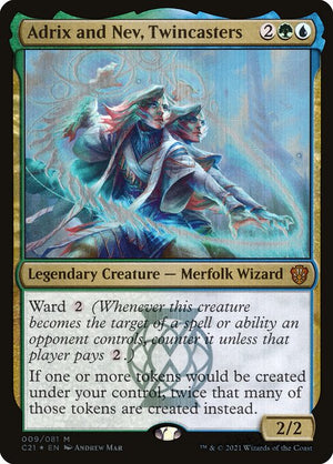 Adrix and Nev, Twincasters (9) [Commander 2021]