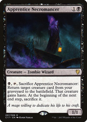 Apprentice Necromancer (97) [Commander 2017]
