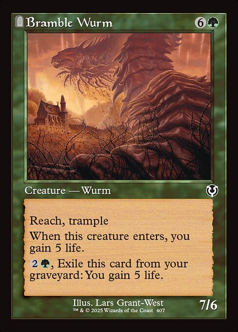 Bramble Wurm (407) [Innistrad Remastered]