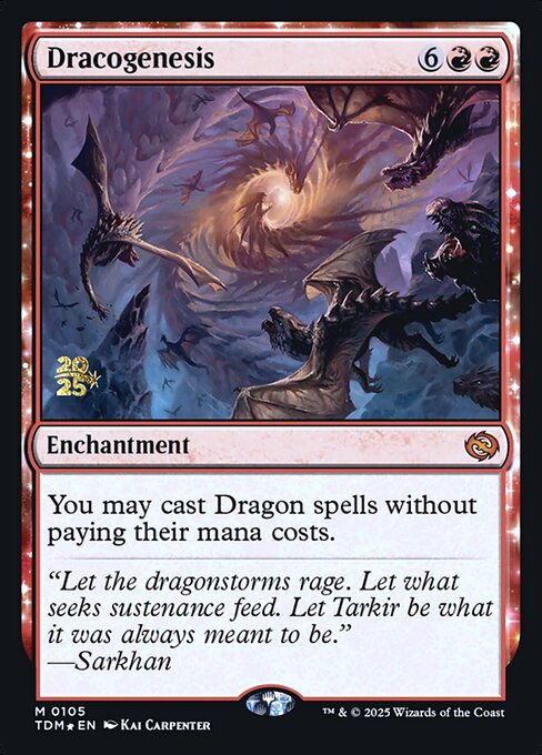 Dracogenesis (105s) [Tarkir: Dragonstorm Promos]