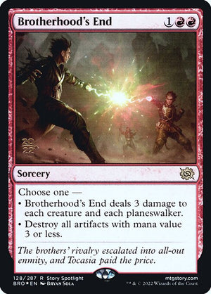 Brotherhood's End (128s) [The Brothers' War Promos]