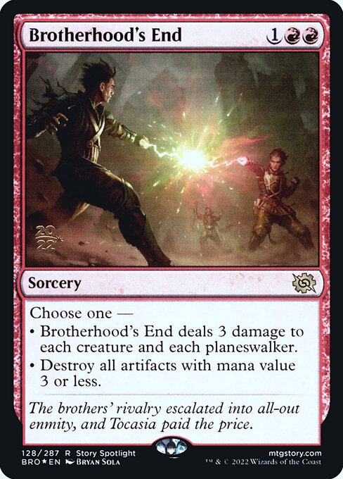 Brotherhood's End (128s) [The Brothers' War Promos]