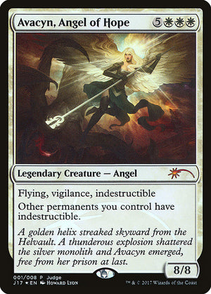 Avacyn, Angel of Hope (1) [Judge Gift Cards 2017]