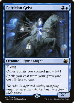 Patrician Geist (69p) [Innistrad: Midnight Hunt Promos]