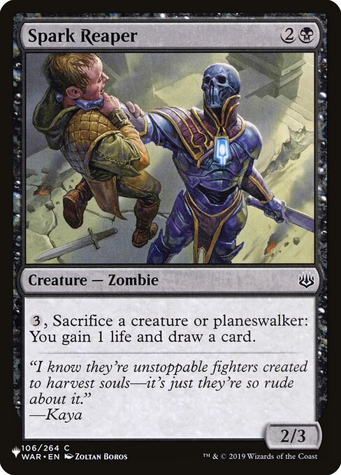 Spark Reaper (WAR-106) [The List]