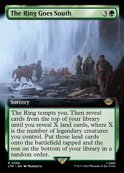 The Ring Goes South (366) [The Lord of the Rings: Tales of Middle-earth] [Extended Art]