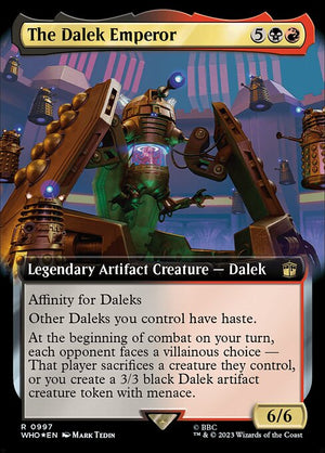 The Dalek Emperor (997) [Doctor Who] [Extended Art]
