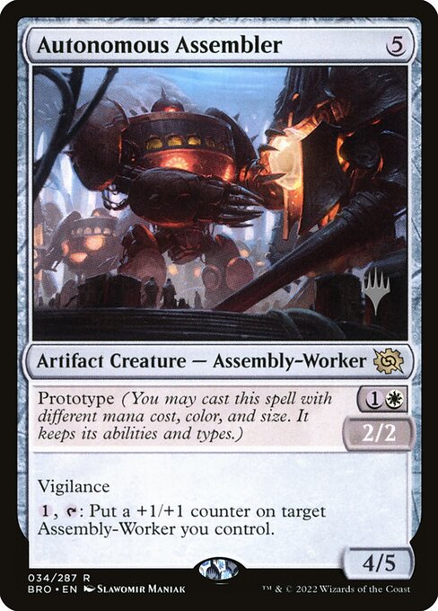 Autonomous Assembler (34p) [The Brothers' War Promos]
