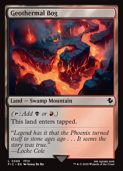 Geothermal Bog (399) [Final Fantasy Commander]