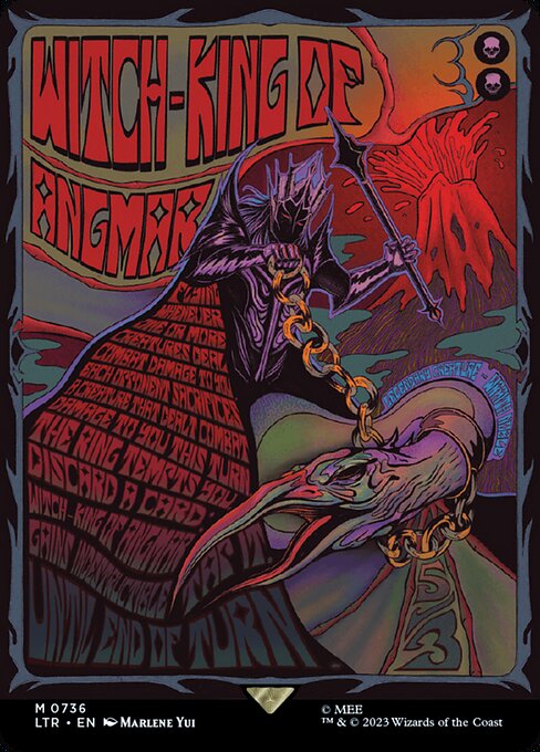 Witch-king of Angmar (736) [The Lord of the Rings: Tales of Middle-earth] [Borderless]