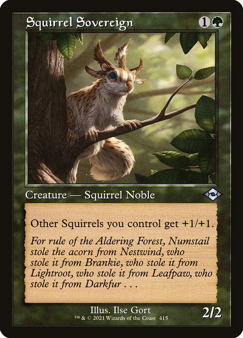 Squirrel Sovereign (415) [Modern Horizons 2]