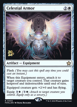 Celestial Armor (5s) [Foundations Promos]
