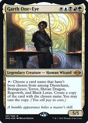 Garth One-Eye (197s) [Modern Horizons 2 Promos]