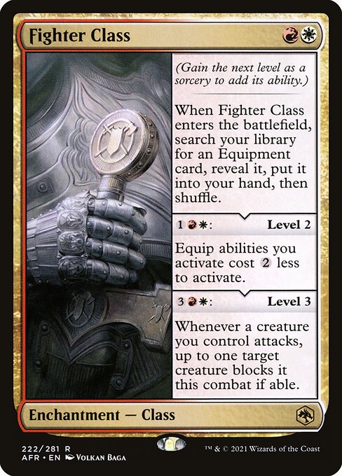 Fighter Class (222) [Adventures in the Forgotten Realms]