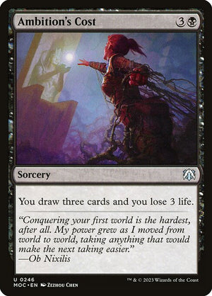 Ambition's Cost (246) [March of the Machine Commander]