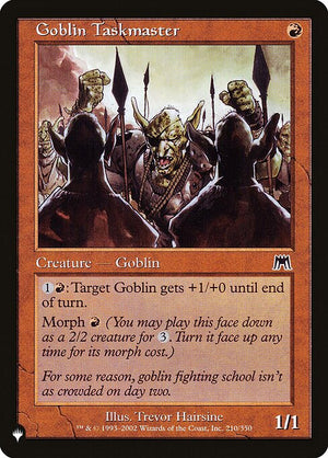Goblin Taskmaster (ONS-210) [The List]