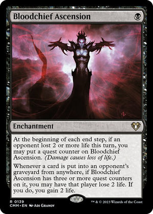 Bloodchief Ascension (139) [Commander Masters]