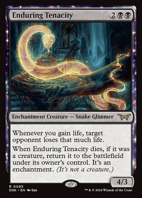 Enduring Tenacity (95) [Duskmourn: House of Horror]