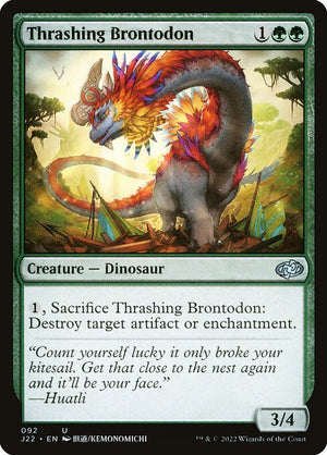 Thrashing Brontodon (92) [Jumpstart 2022]