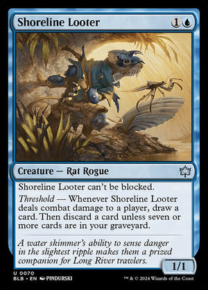 Shoreline Looter (70) [Bloomburrow]
