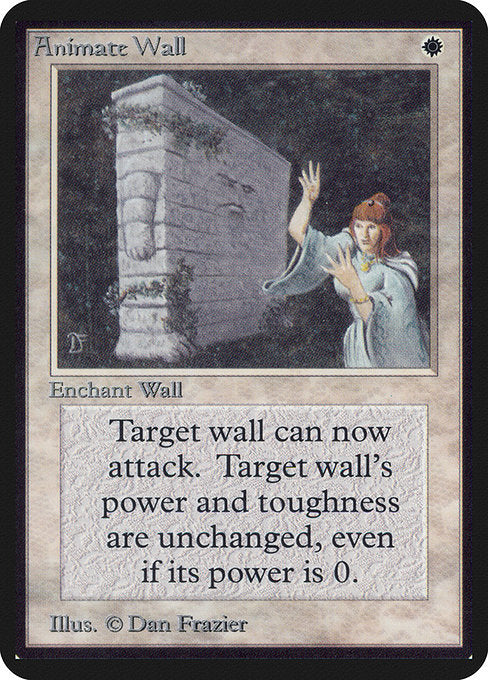 Animate Wall (1) [Limited Edition Alpha]