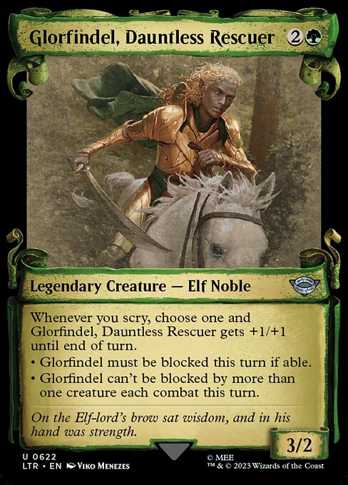 Glorfindel, Dauntless Rescuer (622) [The Lord of the Rings: Tales of Middle-earth] [Showcase]