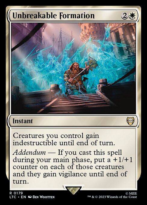 Unbreakable Formation (179) [Tales of Middle-earth Commander]