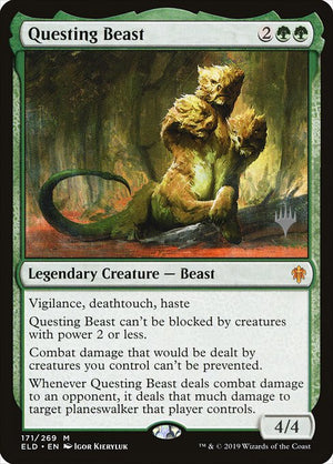 Questing Beast (171p) [Throne of Eldraine Promos]