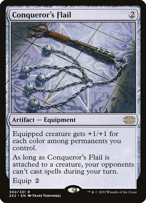 Conqueror's Flail (302) [Double Masters 2022]