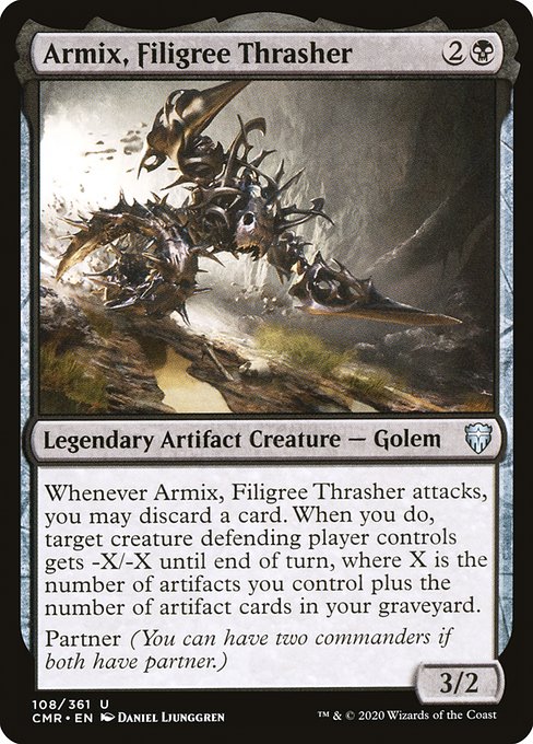 Armix, Filigree Thrasher (108) [Commander Legends]