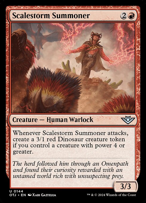 Scalestorm Summoner (144) [Outlaws of Thunder Junction]