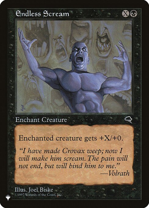 Endless Scream (TMP-132) [The List]