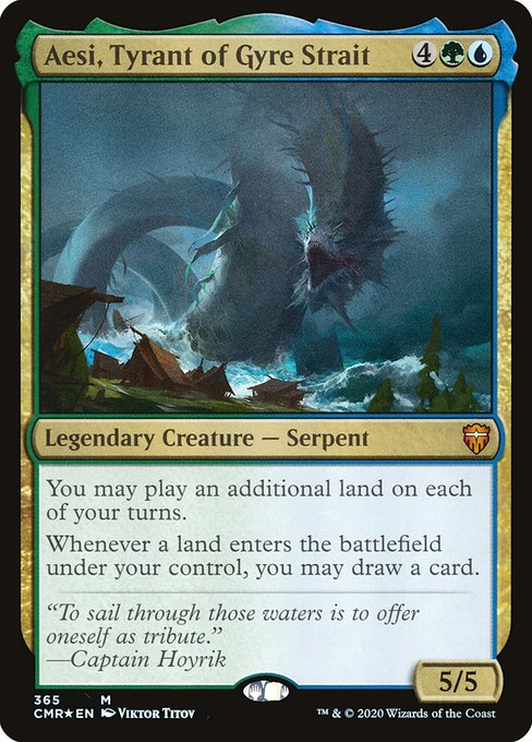 Aesi, Tyrant of Gyre Strait (365) [Commander Legends]
