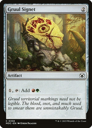 Gruul Signet (358) [March of the Machine Commander]