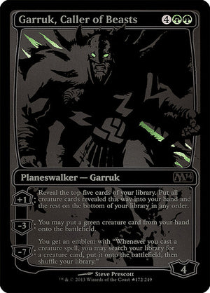 Garruk, Caller of Beasts (172★) [San Diego Comic-Con 2013]