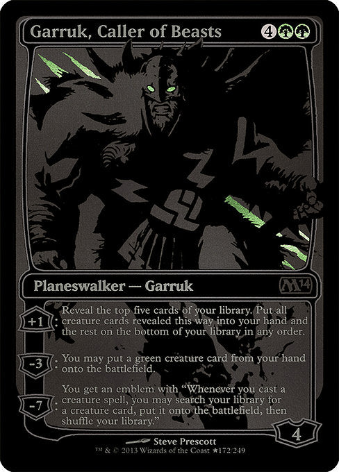 Garruk, Caller of Beasts (172★) [San Diego Comic-Con 2013]