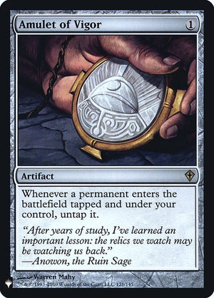 Amulet of Vigor (WWK-121) [The List]