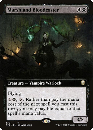 Marshland Bloodcaster (370) [Commander 2021] [Extended Art]