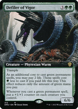 Defiler of Vigor (412) [Dominaria United] [Extended Art]